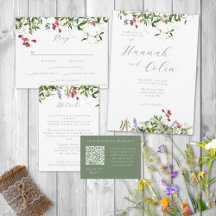 Wild Whimsical Blooms & Greenery Collection