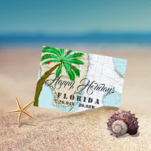 Tropical Holidays South Florida Nautical Card Set