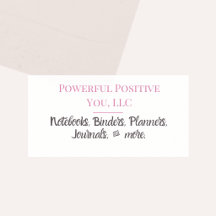 Notebooks, Binders, Planners, Journals, & More.