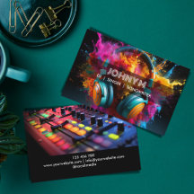 DJ Business Cards