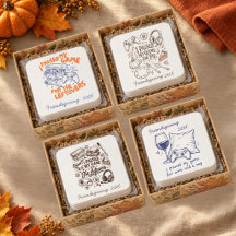 I Paused My Game Friendsgiving Coasters for Gamers