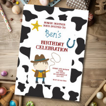 Cowboy Birthday Collection