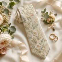 Spring Garden Wedding Ties