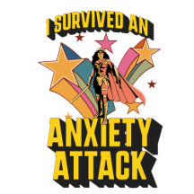 I survived an anxiety attack funny gifts