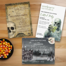 Halloween Party Invitations