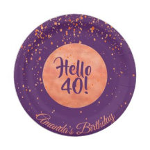 40th Birthday Party - Rose Gold