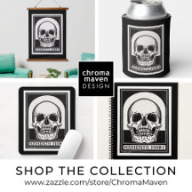 Memento Mori Skull Illustration Art