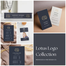 Gold Lotus Flower Collection