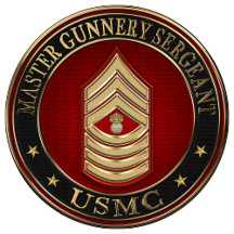 USMC Master Gunnery Sergeant 3D Art 