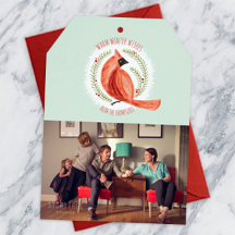 Painted Cardinal Winter Holiday Collection