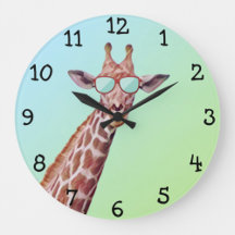 Fun Giraffe Wearing Sunglasses