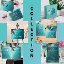 Summer Ocean Beach Wedding Palm Trees