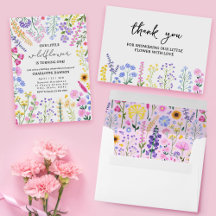 Little Wildflower Girl's First Birthday Party