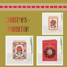 POINSETTIA CHRISTMAS GIFTS AND DECOR