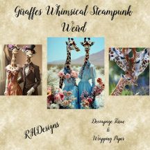 Giraffe's Whimsical a little Steampunk &  Weird