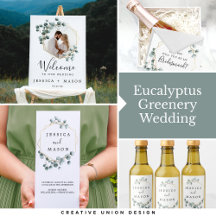 Eucalyptus Greenery Wedding Bridal Shower