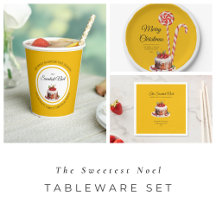 The Sweetest Noel Christmas Tableware Set