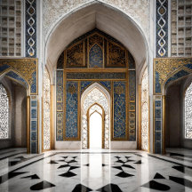 Blanket thrown for muslim prayer