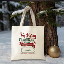Festive Christmas Santa Bags