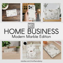 Modern Marble Home Business Essentials