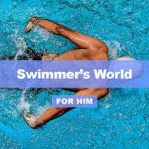Men's T-Shirts for Swimming Lovers