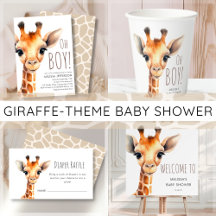 Giraffe Baby Shower