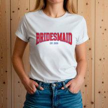 Blue + Red Faux Glitter Varsity Collection 