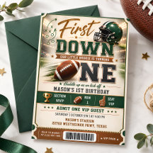 Football First Birthday Collection