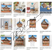 Gifts with Gai-Haiden, Fushimi Inari-Taisha shrine