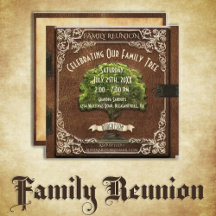 Family Reunion Invitations