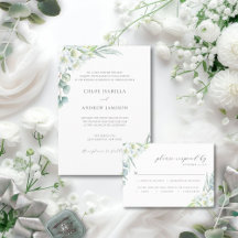 CHLOE - WEDDING - Elegant Greenery Collection