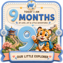 9 Months Baby Milestone Little Explorer