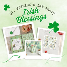 Irish Blessings St Patricks Day Party