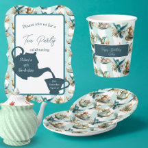 Hummingbird Birthday Tea Party