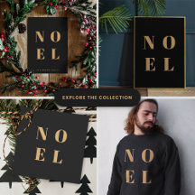 Noel | Black & Gold