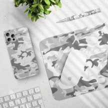 Snow Gray Camouflage Collection