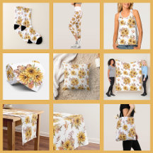 Sunflowers Pattern 