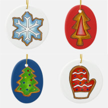 Hand Illustrated Holiday Ornaments