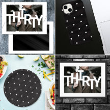 Modern Man's 30th Birthday Party Suite