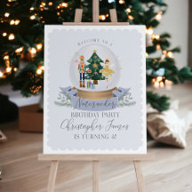Blue Pastel Nutcracker Christmas Collection