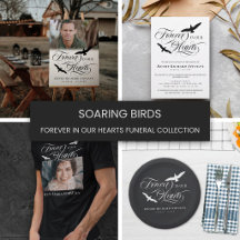 Soaring Birds Forever In Our Hearts Funeral