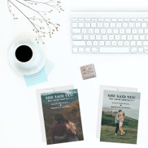 Typography Wedding Postponement Save The Dates