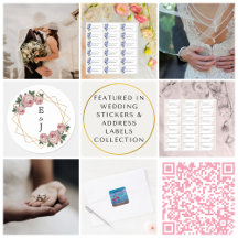 Wedding Stickers & Address Labels