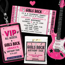 GIRLS ROCK BIRTHDAY CONCERT