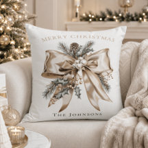 Elegant Personalized Christmas Bow Collection