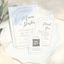 Elegant Arch & Modern Calligraphy Photo Wedding 