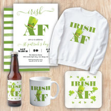 St. Patrick's Day Party Invitations and Supplies