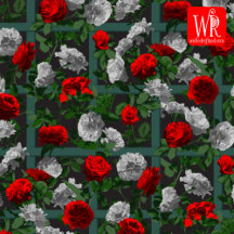 Red Elegant Floral Roses  