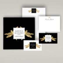 Gold Dragonfly Interior Designer Business Suite