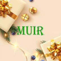 Muir Name Shirt Muir_collection